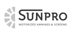 Sunpro motorized awnings and screens logo