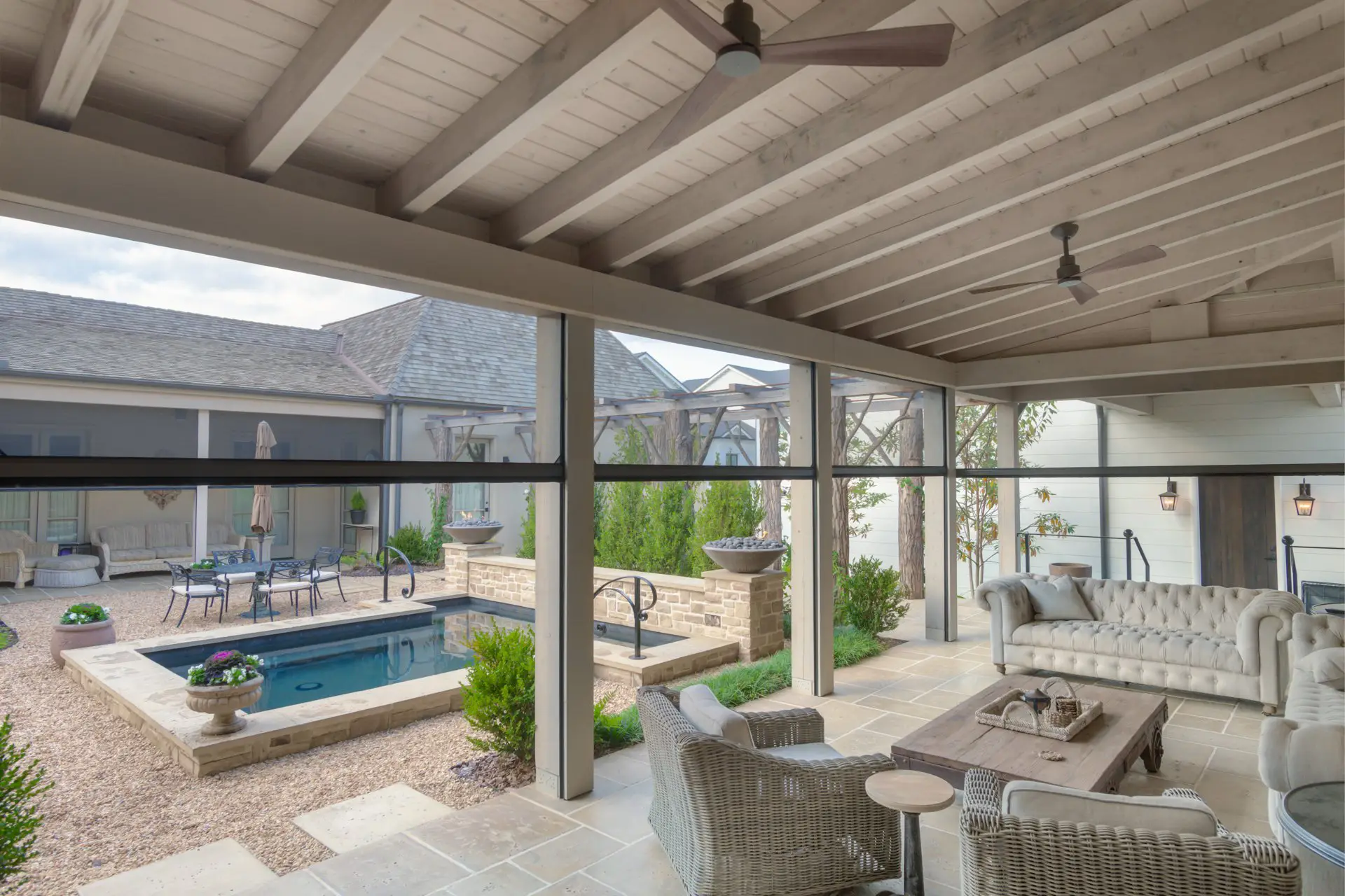 Johns Creek luxury neighborhood and landscaping